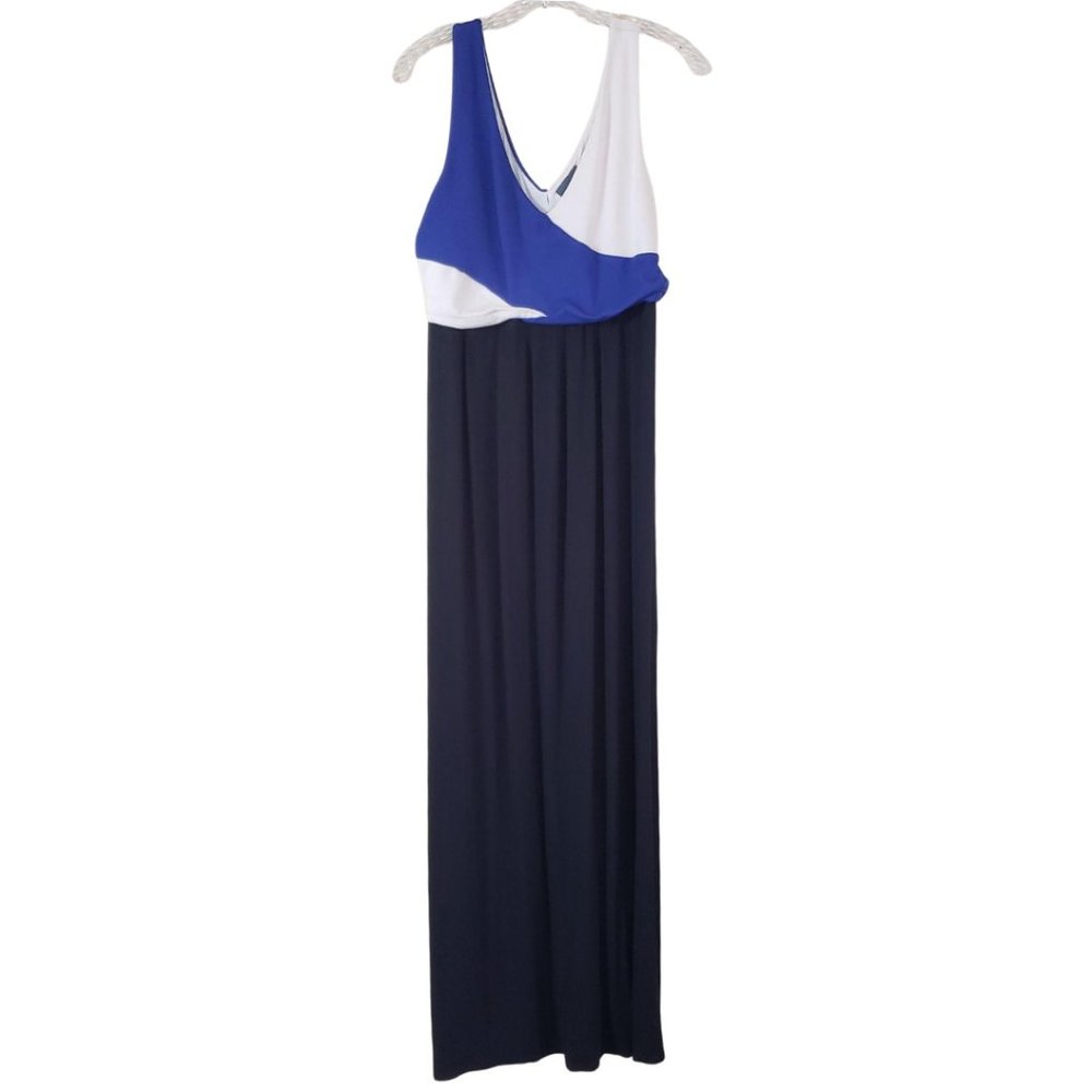 Anthropologie Maeve Elysian Color Block Maxi Dress - image 6